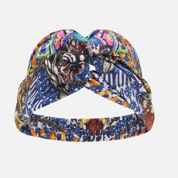 CAMILLA *Lucky Charms* vibrant silk boho twist headband
